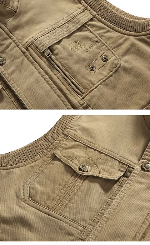 Herren Funktionsweste mit mehreren Taschen