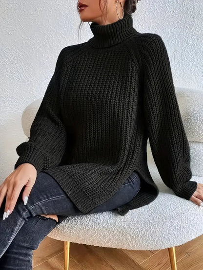 Eleganter, kuscheliger Strickpullover für Damen