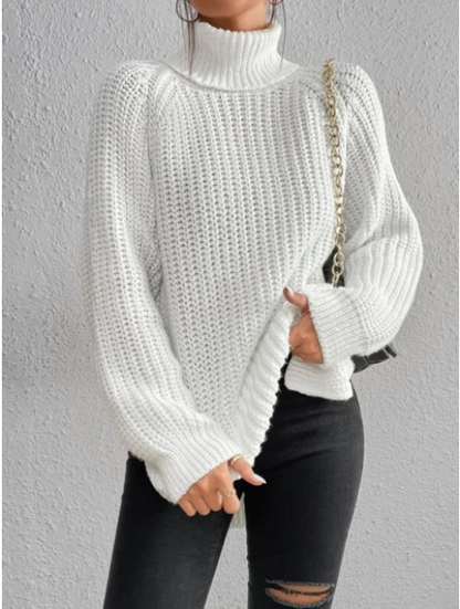 Eleganter, kuscheliger Strickpullover für Damen