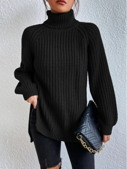 Eleganter, kuscheliger Strickpullover für Damen