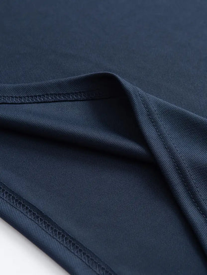 Herren-Hemd – Knopfverschluss – Materialmix – geeignet für Frühling und Sommer
