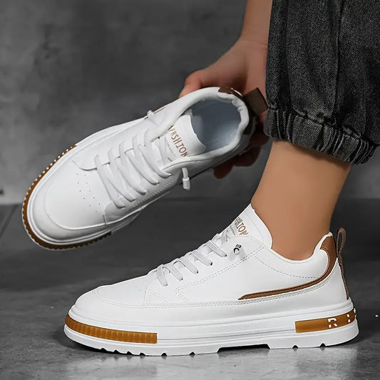 Herren-Outdoorsneaker – Rutschfeste Laufsohle, Schnürsystem, Textil-Synthetik-Obermaterial