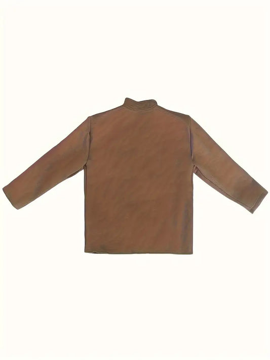 Lässige Retro-Langarmjacke Frühjahr