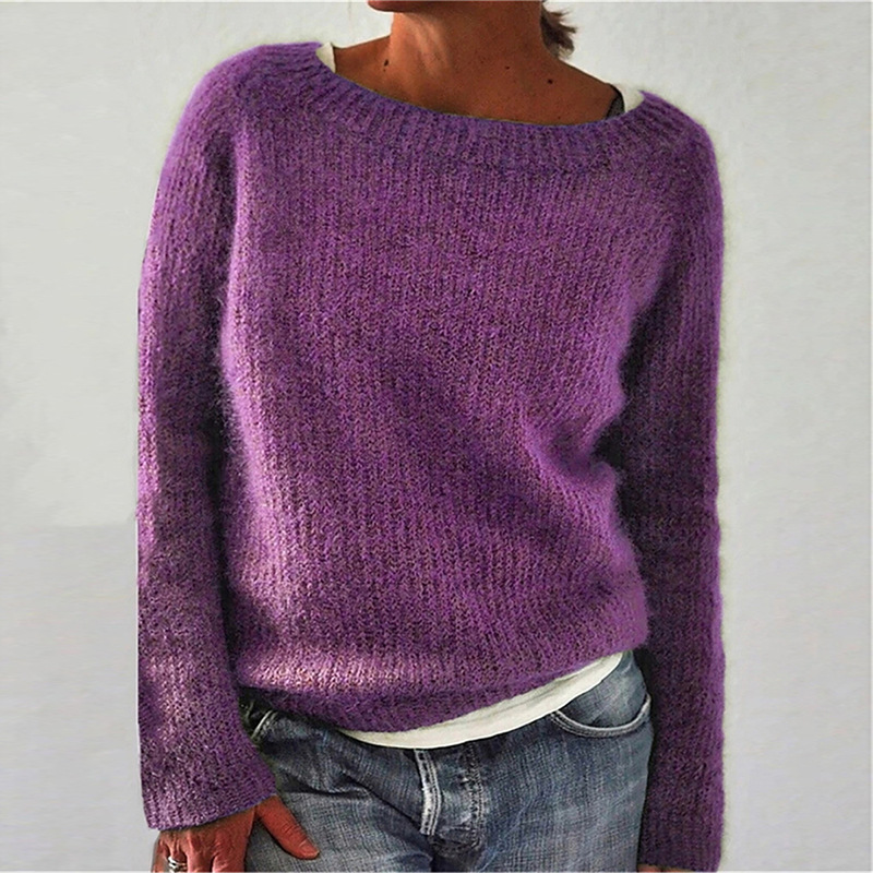 Strickpullover im Designer-Stil