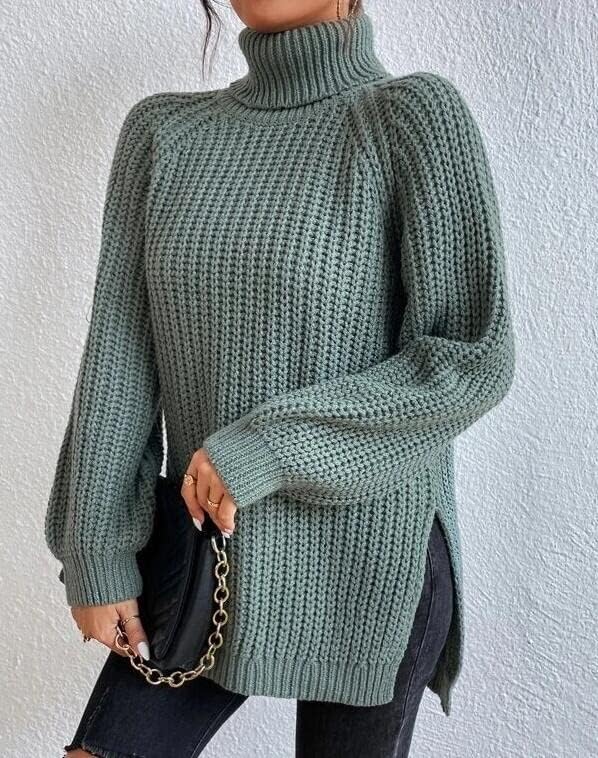 Eleganter, kuscheliger Strickpullover für Damen