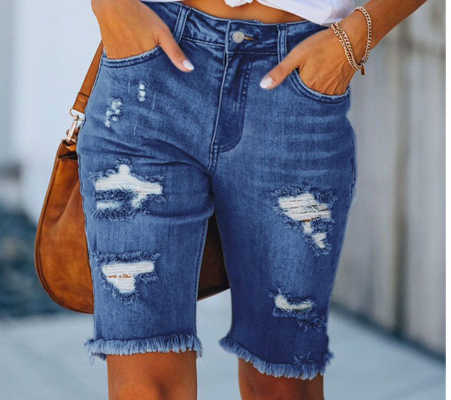 Bequeme und stylische Denim Shorts Frühjahr/Sommer