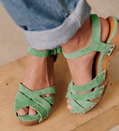 Damen-Clogs mit ergonomischer Sohle und offenem Fersenbereich