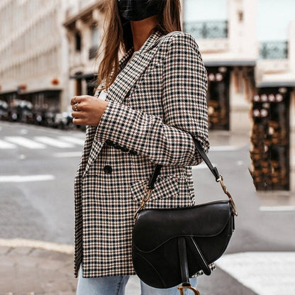 Blazer mit Karomuster