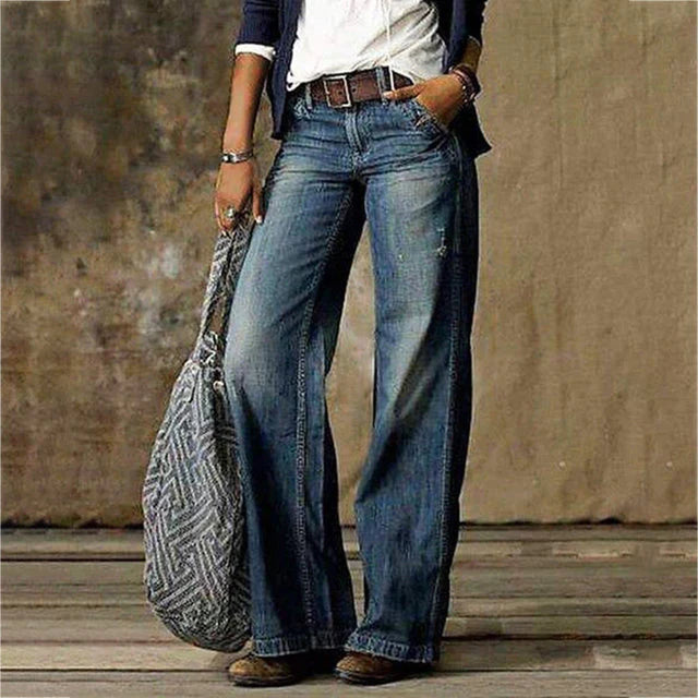 Damen Baggy-Jeans