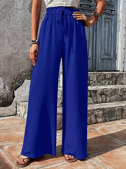 Damen Hose mit weitem Beinbund