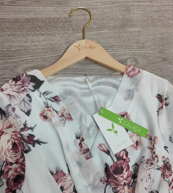 Damen Kleid mit Blumendruck