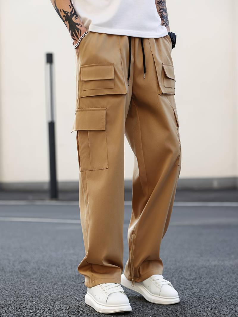 Herren Cargohose im Straight-Fit