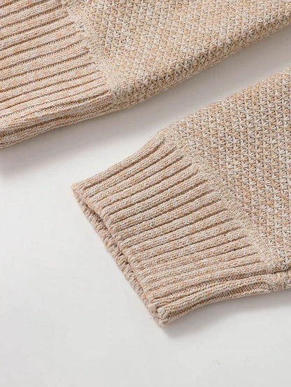 Herren Strickpullover mit Kragen