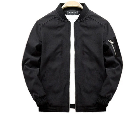 Herren-Übergangsjacke mit Ärmeltasche