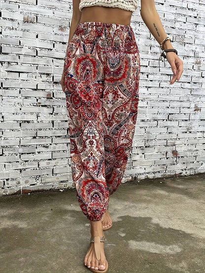 Hose mit Grafikdruck für Damen