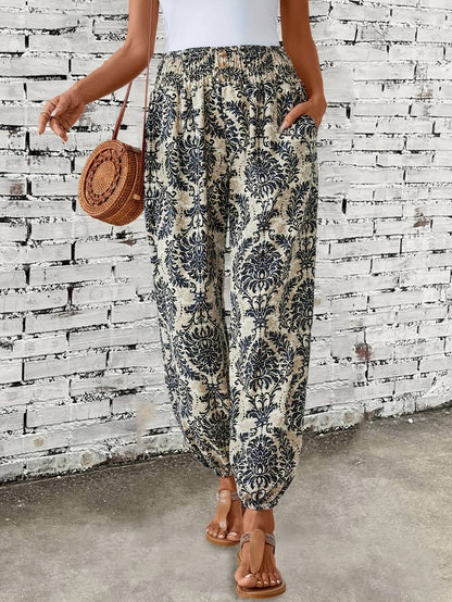 Hose mit Grafikdruck für Damen