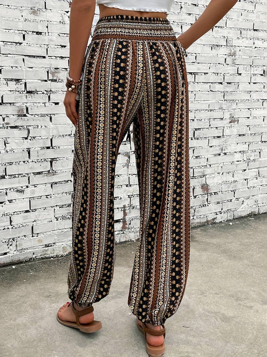 Hose mit Grafikdruck für Damen
