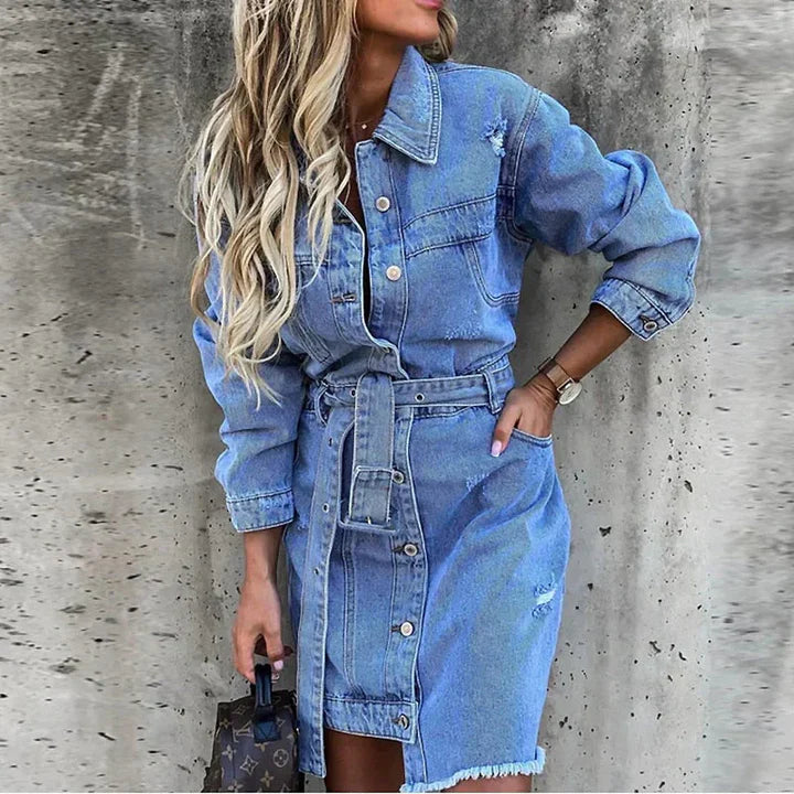 Jeans Denim-Kleid Damen