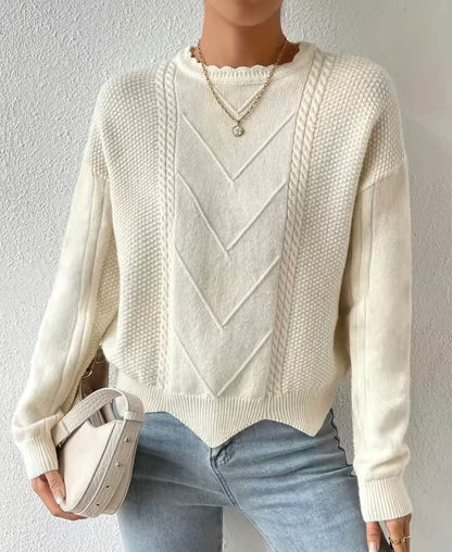 Kuschelweicher Soft-Pullover mit Muster