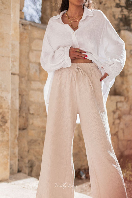 Lässige und stylische Leinenhose für Damen