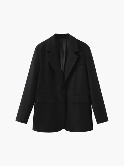 Lässiger einreihiger Blazer für den Alltag