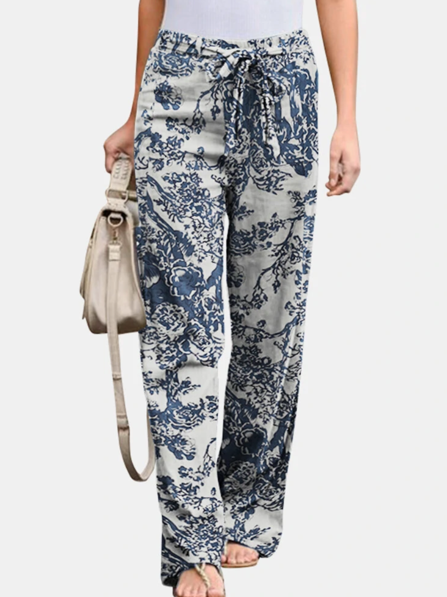 Lockere Leinenhose