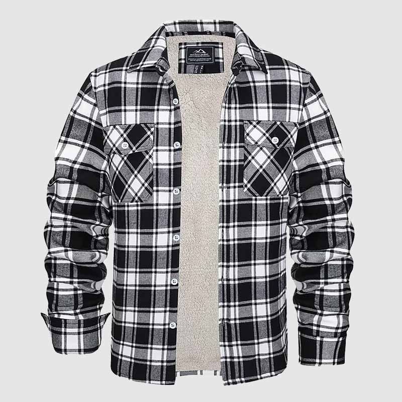 Robustes Flanellhemd im Lumberjack-Stil