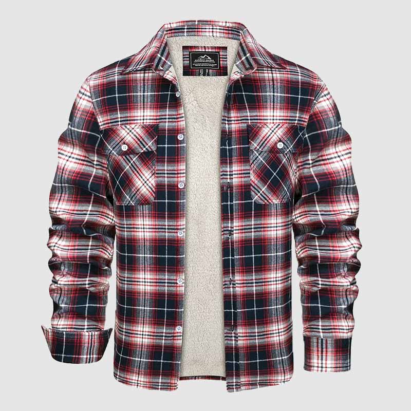 Robustes Flanellhemd im Lumberjack-Stil