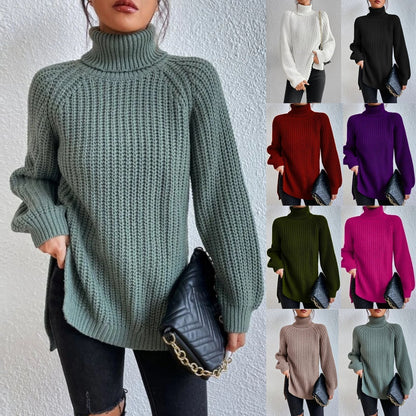 Eleganter, kuscheliger Strickpullover für Damen