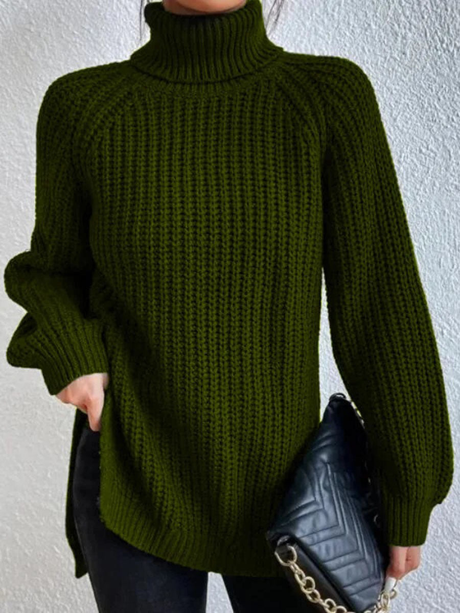 Eleganter, kuscheliger Strickpullover für Damen