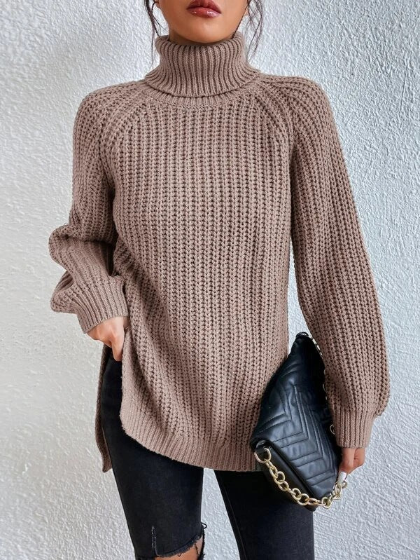 Eleganter, kuscheliger Strickpullover für Damen