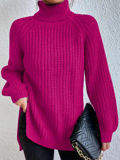 Eleganter, kuscheliger Strickpullover für Damen