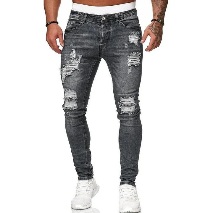 Slim-fit-Jeans Denim Herren