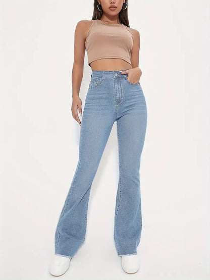 Stilvolle Schlagjeans für Damen