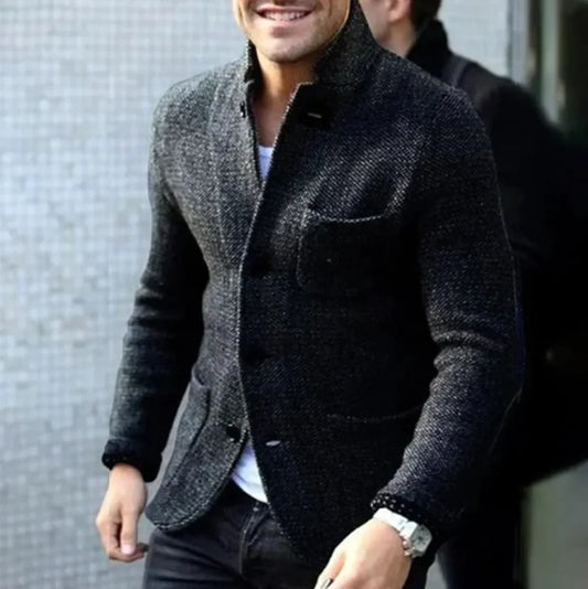 Stylische elegante Jacke mit Kragen