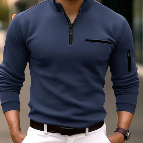 Sweatshirt mit Zipper für Herren