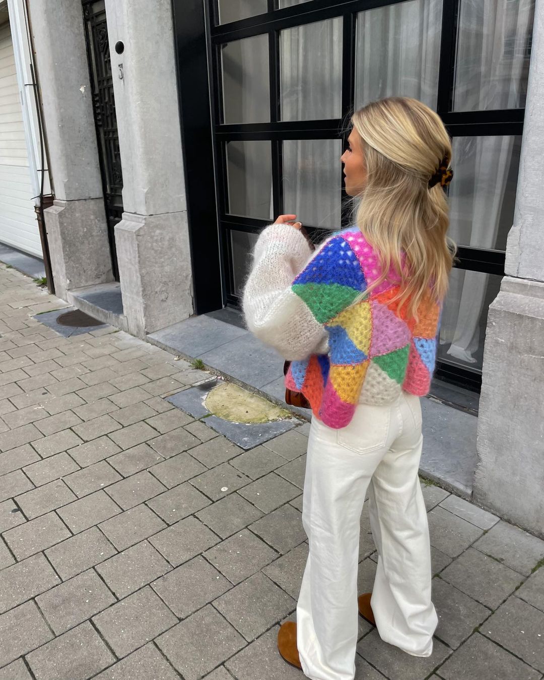 Trendige Strickjacke Urban Chic