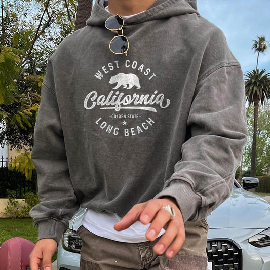 Vintage-Kapuzenpullover für Herren