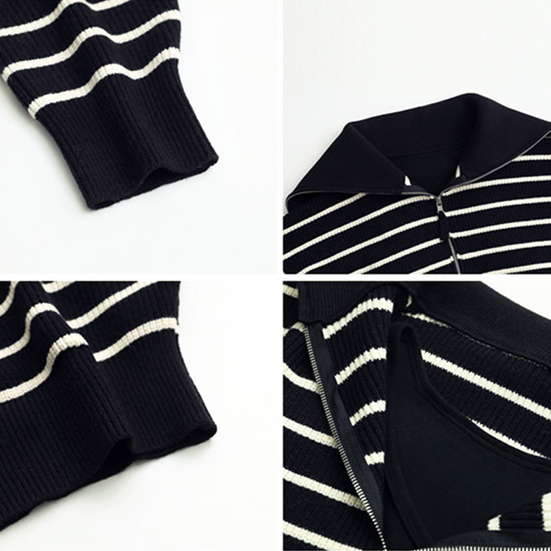 Weicher Pullover mit Reißverschluss