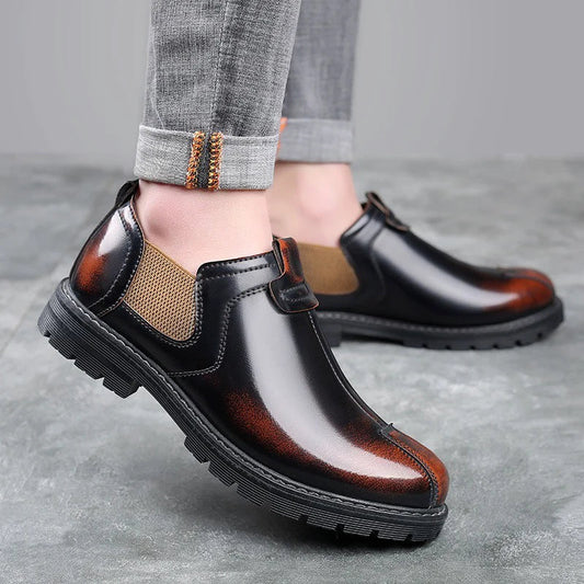 eleganter Leder Loafer